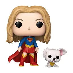 Фигурка Funko Pop набор серии Супергерл - Супергерл и Крипто Суперпес (90801)