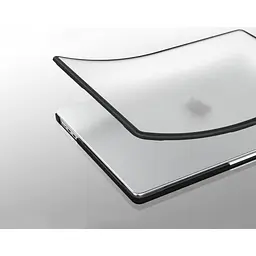Пластикова накладка (верх та низ) DK HardShell Case для Apple MacBook Pro 16` M1-M4 A2485/A2780/A2991/A3403/A3186 (2021-2024) Black [151635] - мініатюра 2