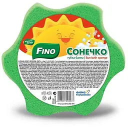 Губка лазнева FINO Сонечко 1шт