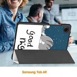 Чохол HardPrinted з малюнком Samsung Galaxy Tab A9 8.7 SM-X110 SM-X115 Сплячий Кіт - мініатюра 3