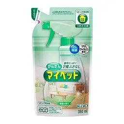 Японський універсальний спрей для прибирання Kao Easy My Pet Spray, свіжий зелений аромат, поповнення 350 мл