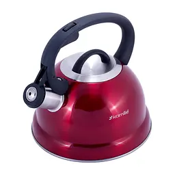 Чайник зі свистком Kamille KM-1082 1,8 л червоний