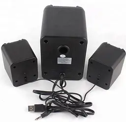 Компьютерные колонки 2.1 Kisonli U2500BT, Bluetooth, AUX, 5W+2x3W - мініатюра 2