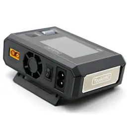 Зарядний пристрій із блоком живлення ToolkitRC M7AC 300W 20А для FPV 2-6S LiPo LiIon XT60 XT30 ADP200 ADP100 M6D M7 Q4AC Q6AC Black - мініатюра 3