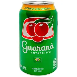 Натуральний енергетичний напій Guarana Antarctica 0.33 л