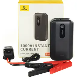 Пуско-зарядний пристрій Baseus Super Energy Air 10000mAh Black (CGNL020101) [71155] - мініатюра 6