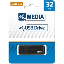 USB флеш накопичувач MyMedia 32GB Black USB 2.0 (69262) - мініатюра 4