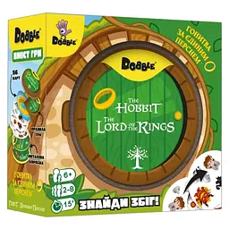 Настільна гра Geekach Games Доббль Володар Перснів і Гобіт (Dobble: The Lord of the Rings & Hobbit) (укр.) (GKCH0266)