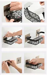 Полиця для ванної кімнати Good Idea Storage Rack 30х13х5.5 см - мініатюра 4