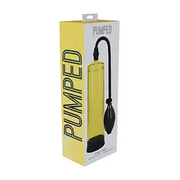 Помпа для пеніса Pumped Basic Pump 1 31 см (жовтий) - мініатюра 3