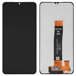 Дисплей Samsung A127 Galaxy A12 Nacho, чорний, без рамки, Original (PRC)