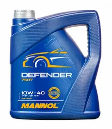 Автомобільна моторна олива MANNOL DEFENDER 10w-40 4л MN7507-4 - мініатюра 1