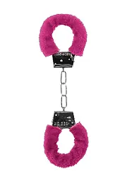 Наручники рожеві з хутром Ouch! Beginner's Handcuffs - мініатюра 2