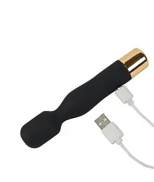 Вібромасажер Vibrating Spear G-Spot Vibrator Black - мініатюра 2