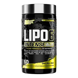Жироспалювач Nutrex Research Lipo-6 Black Intense Ultra Concentrate, 60 капсул