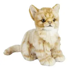 М'яка іграшка Hansa Кошеня жакардове, що сидить висота 19 см (71765)