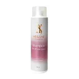 Шампунь для всіх типів волосся He&She cosmetics 400 мл