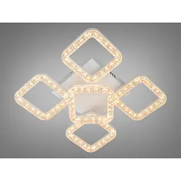 Стельова LED люстра Romin біла 74W