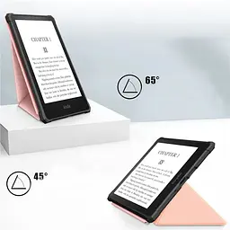 Обкладинка Ultra Slim Origami BeCover для Amazon Kindle Paperwhite 11th Gen. 2021 Rose Gold (707223) - мініатюра 3