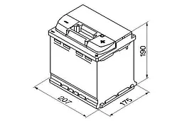 Акумулятор Bosch S4 Silver 52Ah 470A (0 092 S40 020) - мініатюра 5