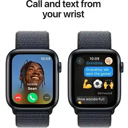 Смарт-годинник Apple Watch SE 2 GPS 44mm Midnight Aluminium Case w. Ink Sport Loop (MXEP3) - мініатюра 4