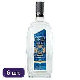 Упаковка горілки Перша Гільдія Знатна 40% 4.2 л (0.7 л x 6 шт.) (551049)