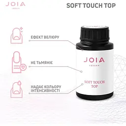 Топ матовий Joia vegan Soft Touch 30 мл - мініатюра 2