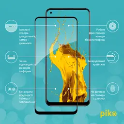 Скло захисне Piko Full Glue Realme 8 (1283126523281) - мініатюра 3