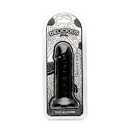 Фалоімітатор Toyz4lovers Delicious Licorice 15 см (чорний) - мініатюра 5