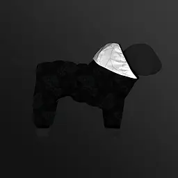 Комбінезон для собак Waudog Clothes малюнок Калина M47 В 69-72 см С 41-44 см   - мініатюра 5