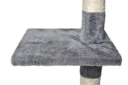 Кігтеточка у вигляді дерева висотою 118 см GREY Purlov 7935 Польша - мініатюра 9