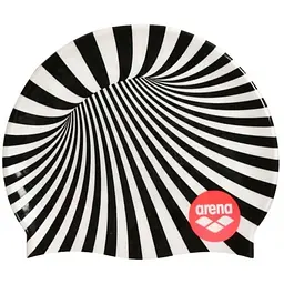 Шапочка для плавання Arena Print 2 White/Black (1097-1E368-257 UNI)