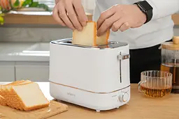 Тостер Ardesto T-F420B 800 Вт пластик 2 слоти білий - мініатюра 6