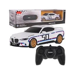 Машинка RASTAR BMW 3.0 CSL R/C 1:24 білий 92900