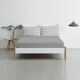 Набір наволочки і простирадло GREY ZIGZAG & SHADOW COSAS (4822052060742) - мініатюра 2