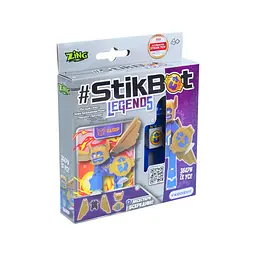 Ігровий набір для анімаційної творчості Stikbot Legends Валор, 1 ексклюзивна фігурка, аксесуари