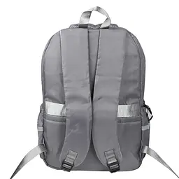 Рюкзак підлітковий No Brand 5504 45х33 см Gray 13084-84504 - мініатюра 3