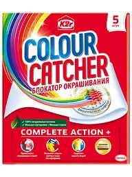 Серветки для прання K2r Colour Catcher кольоропоглинання, 5 шт. - мініатюра 2