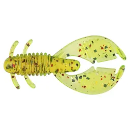 Силікон Reins AX Craw Mini 2" B61 Chart Pepper/Motoroil Red Gold (12 шт/уп) - мініатюра 2