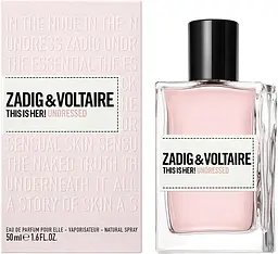 Оригінал Zadig & Voltaire This Is Her! Undressed 50 мл Парфумована вода - мініатюра 2