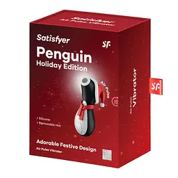 Вакуумний кліторальний стимулятор Satisfyer Penguin Holiday Edition Satisfyer SO8777 95523 - мініатюра 3