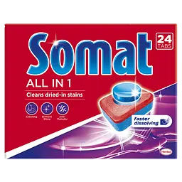 Таблетки для посудомийних машин Somat All in 1, 24 шт. (792023)