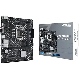 Материнська плата Asus Prime H610M-D D4 Socket 1700 - мініатюра 2