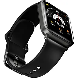 Розумний годинник QCY Watch GTS S2 Bluetooth 5.0 IPX8 чорний - мініатюра 2