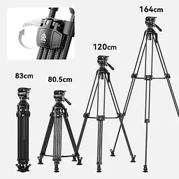 Штатив Ulanzi VideoFast T046 Aluminium [128352] - мініатюра 9