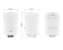Водонагрівач "Циліндр" Mixxus EWH-08100 Round Dry накопичувальний 100 л сухий тен 2 kW WH0610 - мініатюра 3