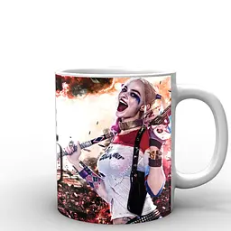 Кухоль GeekLand Загін Самогубців Suicide Squad Harley SS.02.008 330 мл білий - мініатюра 3