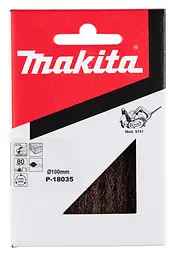 Щітка роликова з ворсом 100х120 мм K80 для Makita 9741 (P-18035) - мініатюра 4