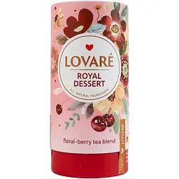 Чай квітковий зі шматочками фруктів Lovare Королівський десерт 240 г (3 шт. х 80 г) - мініатюра 2