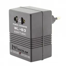 Перетворювач напруги 2в1 інвертор 220V на 110V конвертор 110V на 220V 80 Вт UKC WL-S3